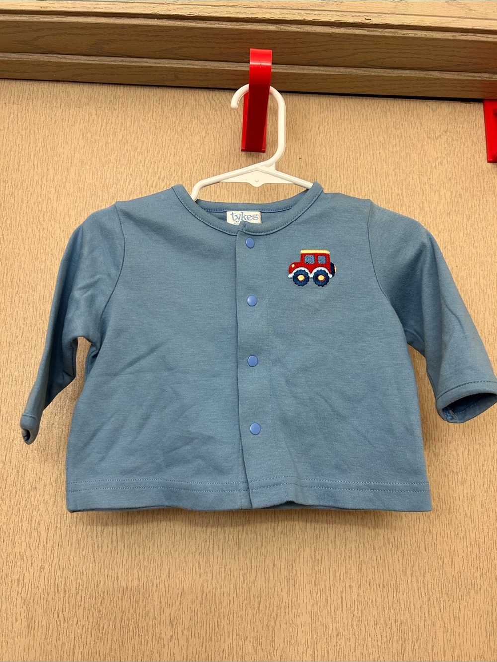 Tykes by Carter’s Vintage Blue Cardigan - Size 3-6 Months